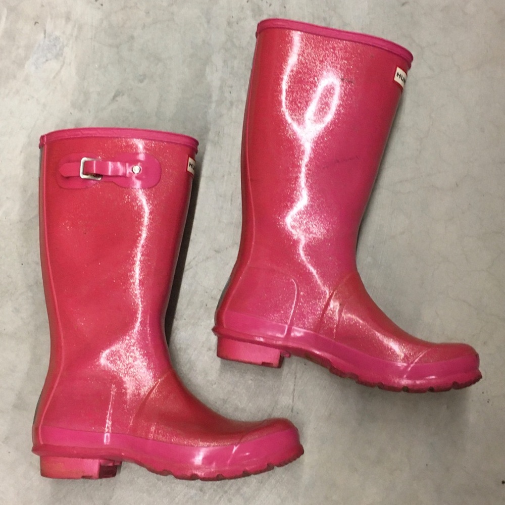 Imported Girls Hunter Wellington Rain Boots